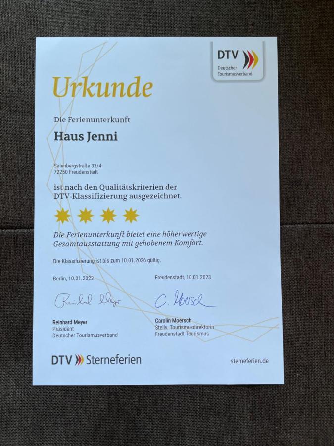 פרוידנשטאדט Haus Jenni Im Schwarzwald, 3,5-Zimmer, Grosse Terrasse מראה חיצוני תמונה