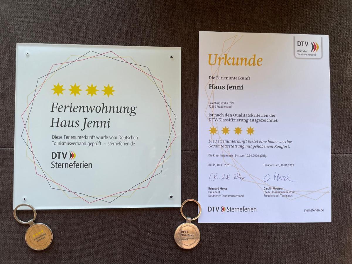 פרוידנשטאדט Haus Jenni Im Schwarzwald, 3,5-Zimmer, Grosse Terrasse מראה חיצוני תמונה